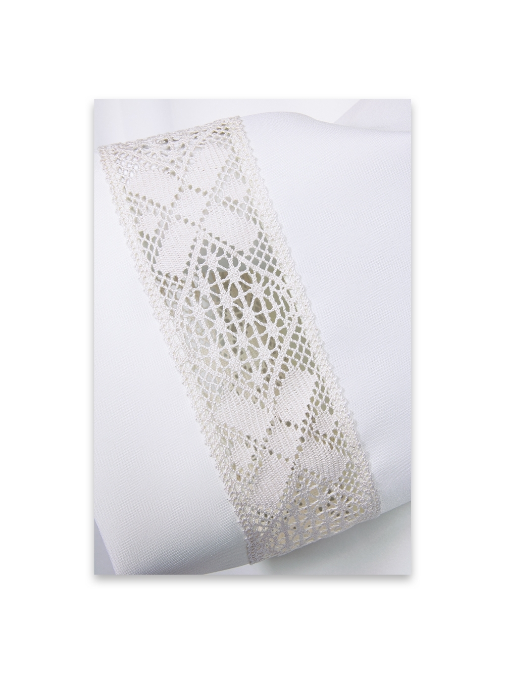 AR.PA.S. PARAMENTI Camice con pizzo tramezzo bianco