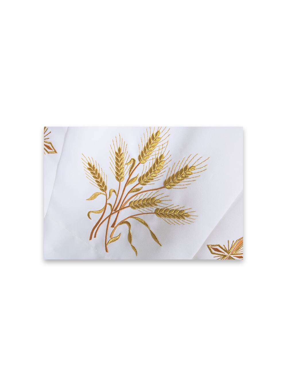 AR.PA.S. PARAMENTI Camice ricamo mazzo di spighe in cotone