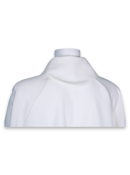 AR.PA.S. PARAMENTI Camice svasato in cotone con finto cappuccio