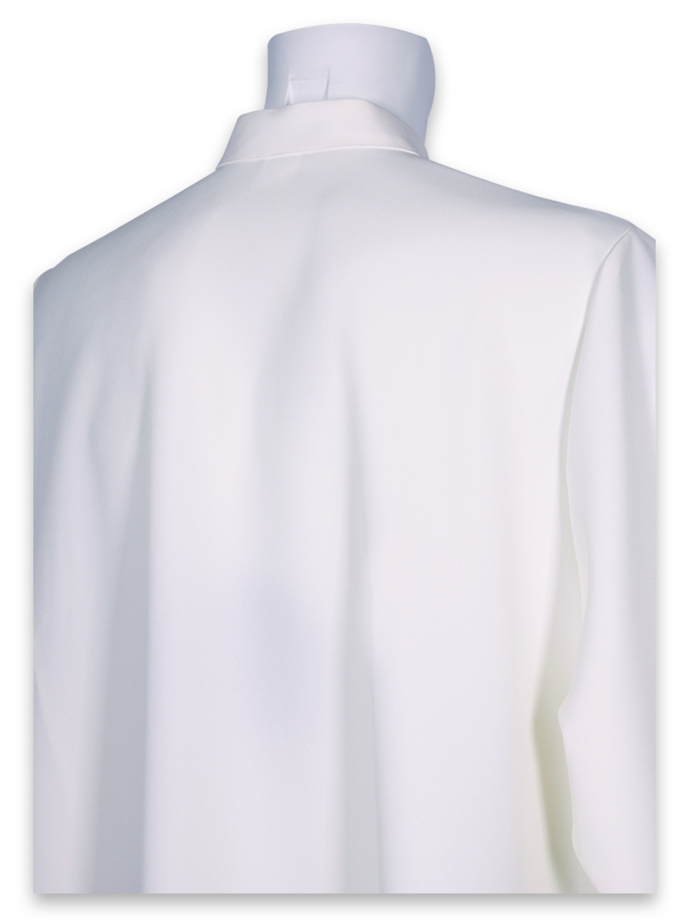 AR.PA.S. PARAMENTI Camice svasato in cotone con colletto a listino