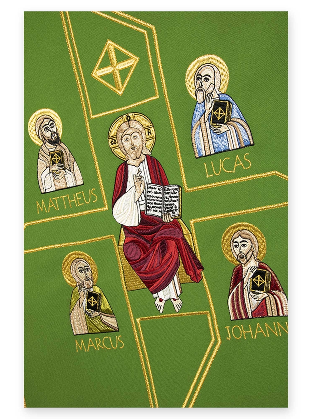 AR.PA.S. PARAMENTI Coprileggio ricamo Evangelisti