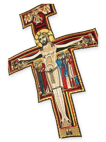 AR.PA.S. PARAMENTI Coprileggio ricamo San Damiano