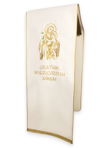AR.PA.S. PARAMENTI Coprileggio ricamo San Giuseppe