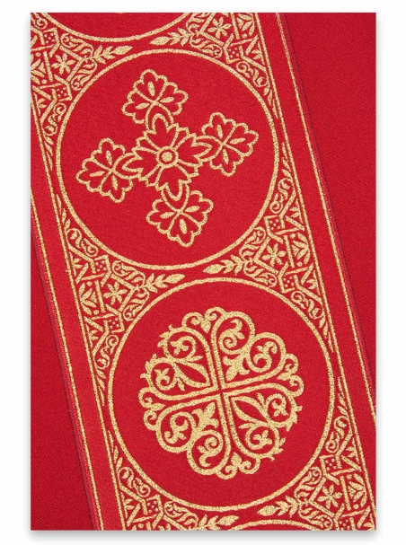AR.PA.S. PARAMENTI Casula bordo oro croci