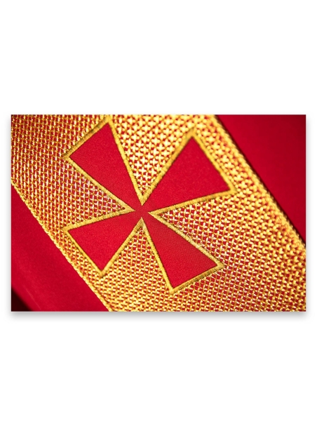 AR.PA.S. PARAMENTI Casula ricamo rete oro a sbalzo