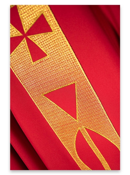 AR.PA.S. PARAMENTI Casula ricamo rete oro a sbalzo