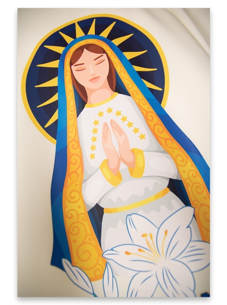 AR.PA.S. PARAMENTI Casula stampa Mariana