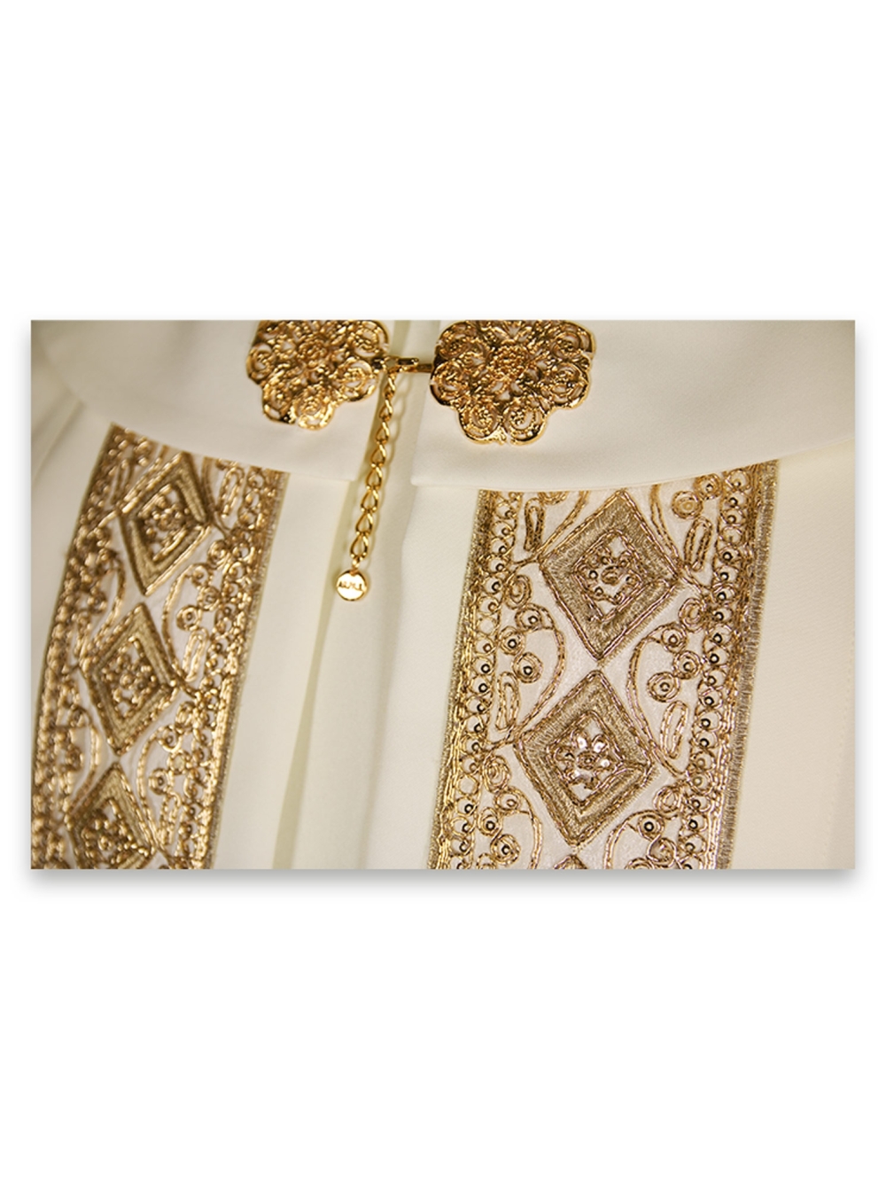AR.PA.S. PARAMENTI Piviale bordo ricamo dorato