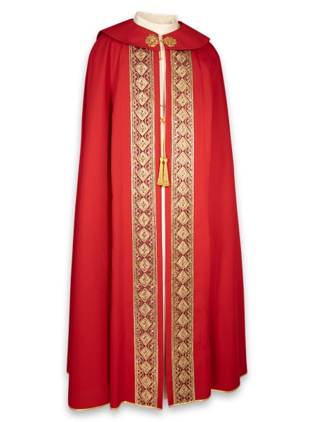 AR.PA.S. PARAMENTI Piviale bordo ricamo dorato