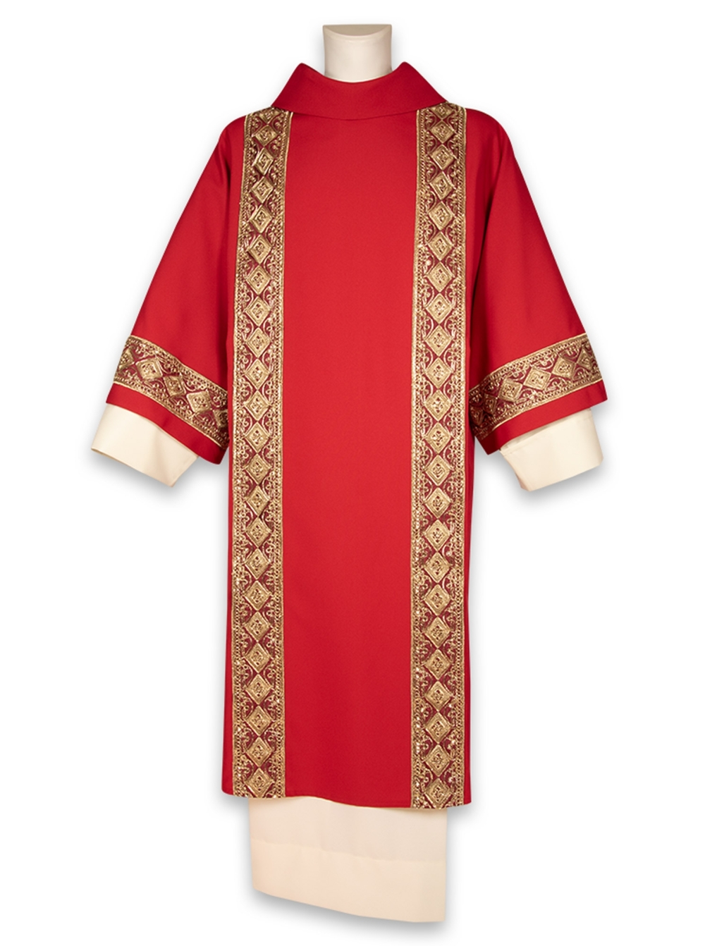 AR.PA.S. PARAMENTI Dalmatica bordo ricamo dorato