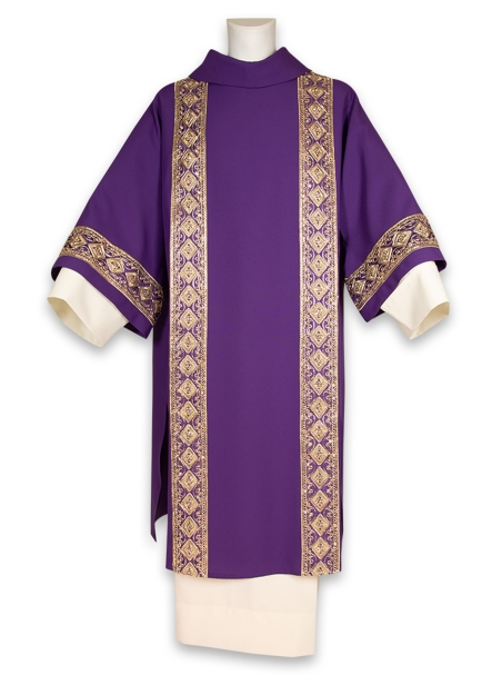 AR.PA.S. PARAMENTI Dalmatica bordo ricamo dorato