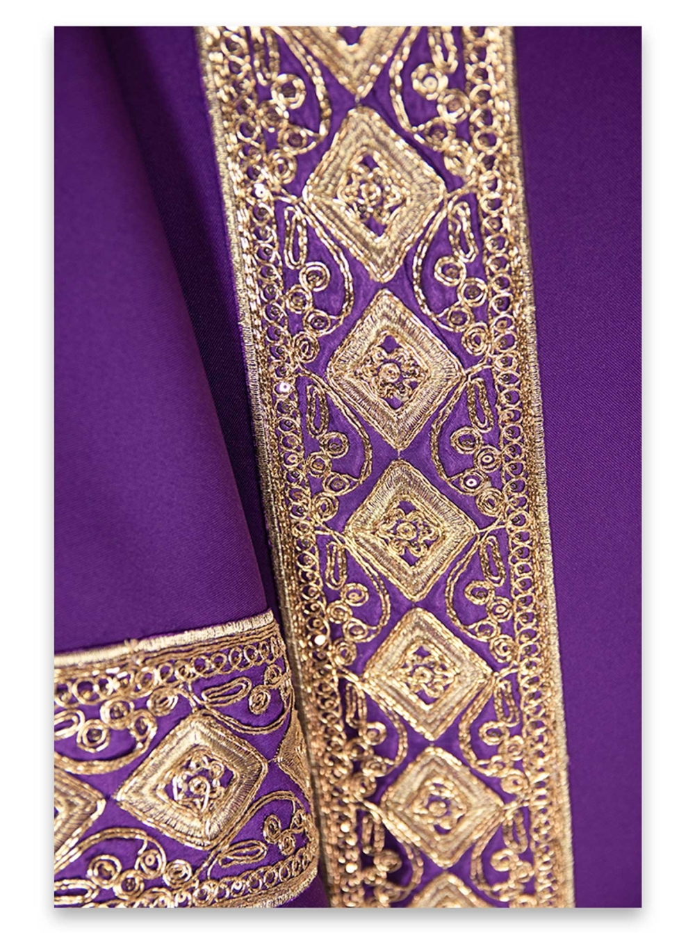 AR.PA.S. PARAMENTI Dalmatica bordo ricamo dorato