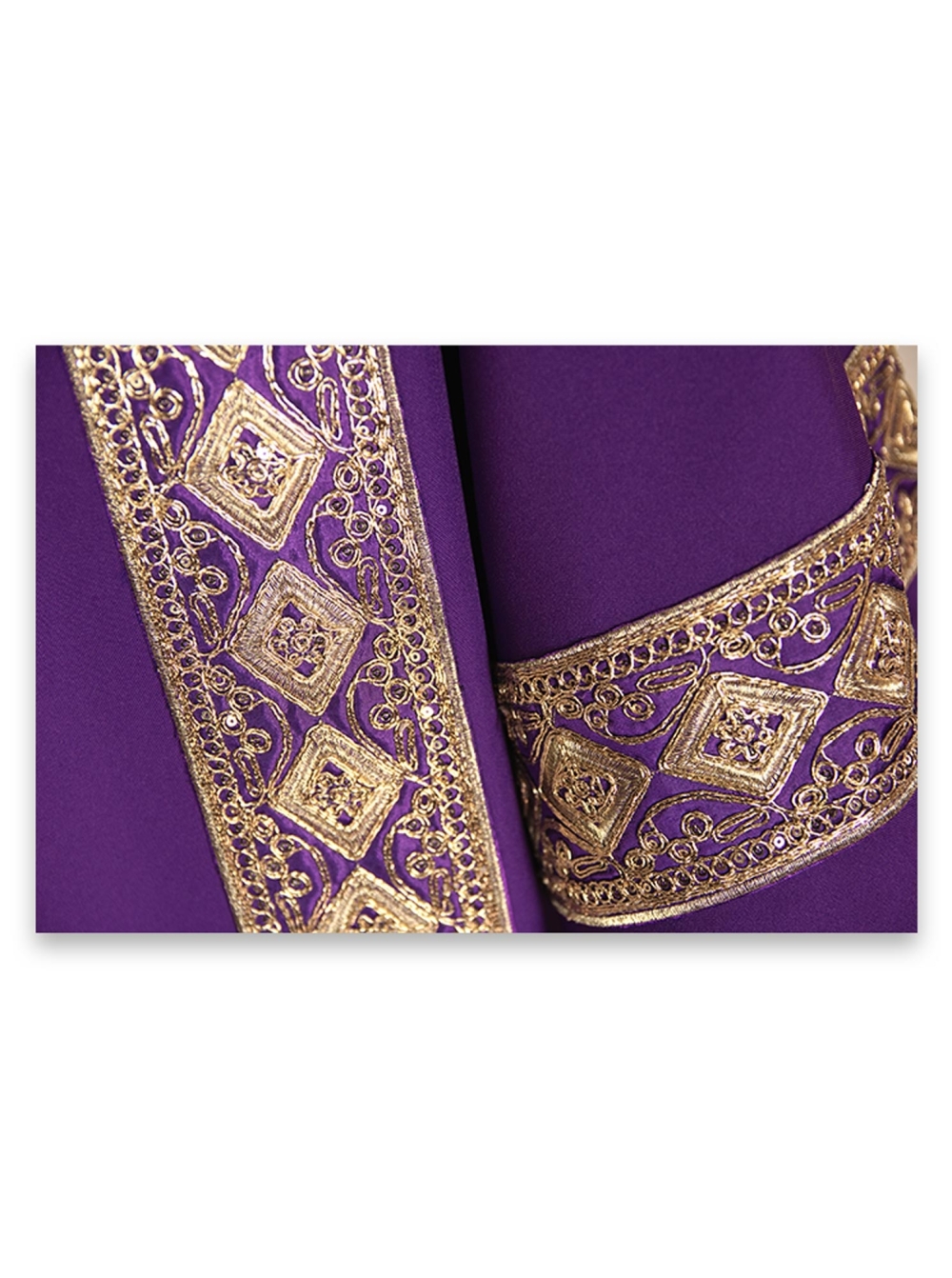 AR.PA.S. PARAMENTI Dalmatica bordo ricamo dorato