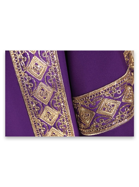 AR.PA.S. PARAMENTI Dalmatica bordo ricamo dorato