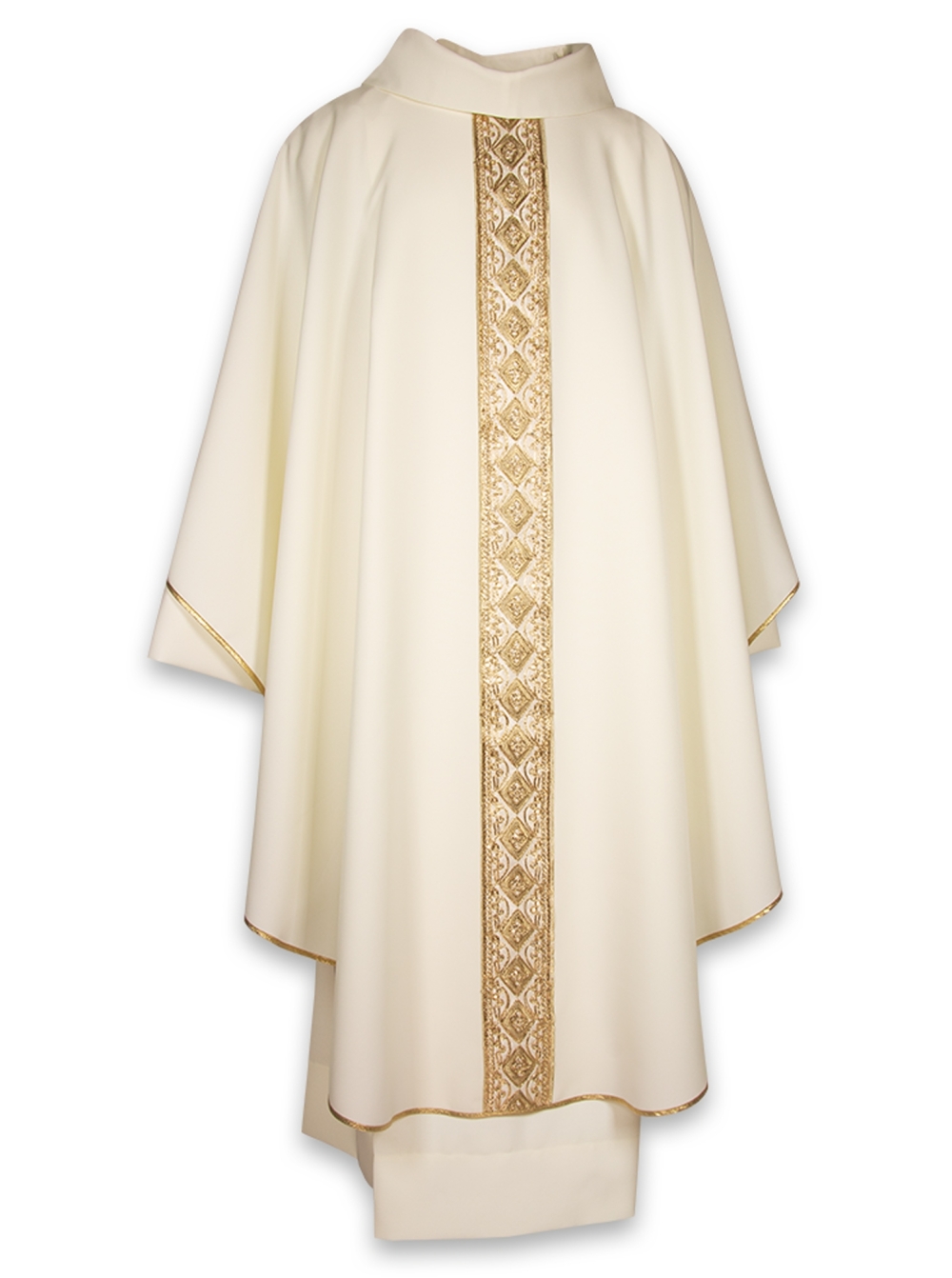 AR.PA.S. PARAMENTI Casula bordo ricamo dorato