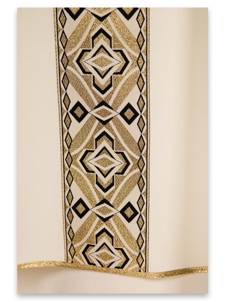 AR.PA.S. PARAMENTI Casula bordo oro geometrico