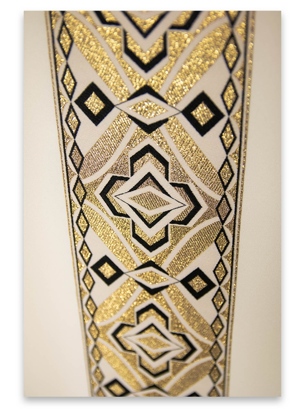 AR.PA.S. PARAMENTI Casula bordo oro geometrico