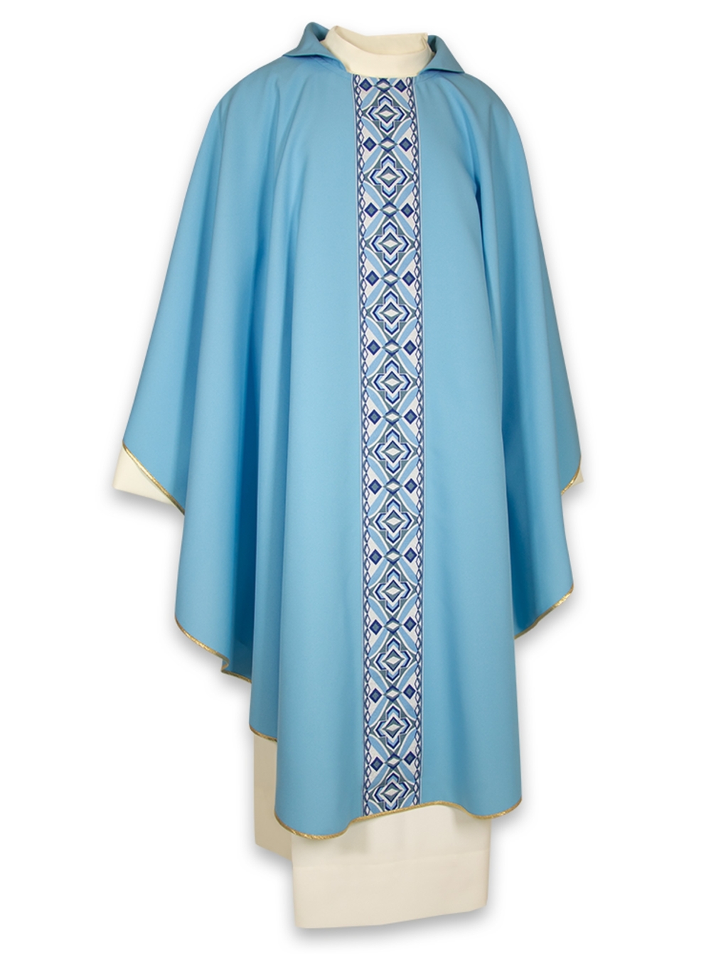 AR.PA.S. PARAMENTI Casula bordo oro geometrico