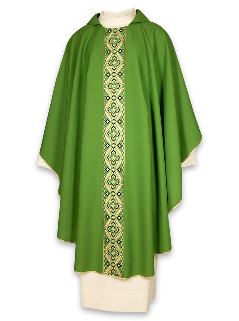 AR.PA.S. PARAMENTI Casula bordo oro geometrico