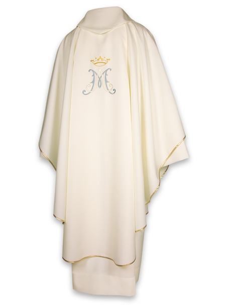 AR.PA.S. PARAMENTI Casula ricamo Madonna di Fatima