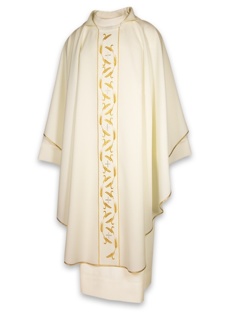 AR.PA.S. PARAMENTI Casula ricamo giro di spighe