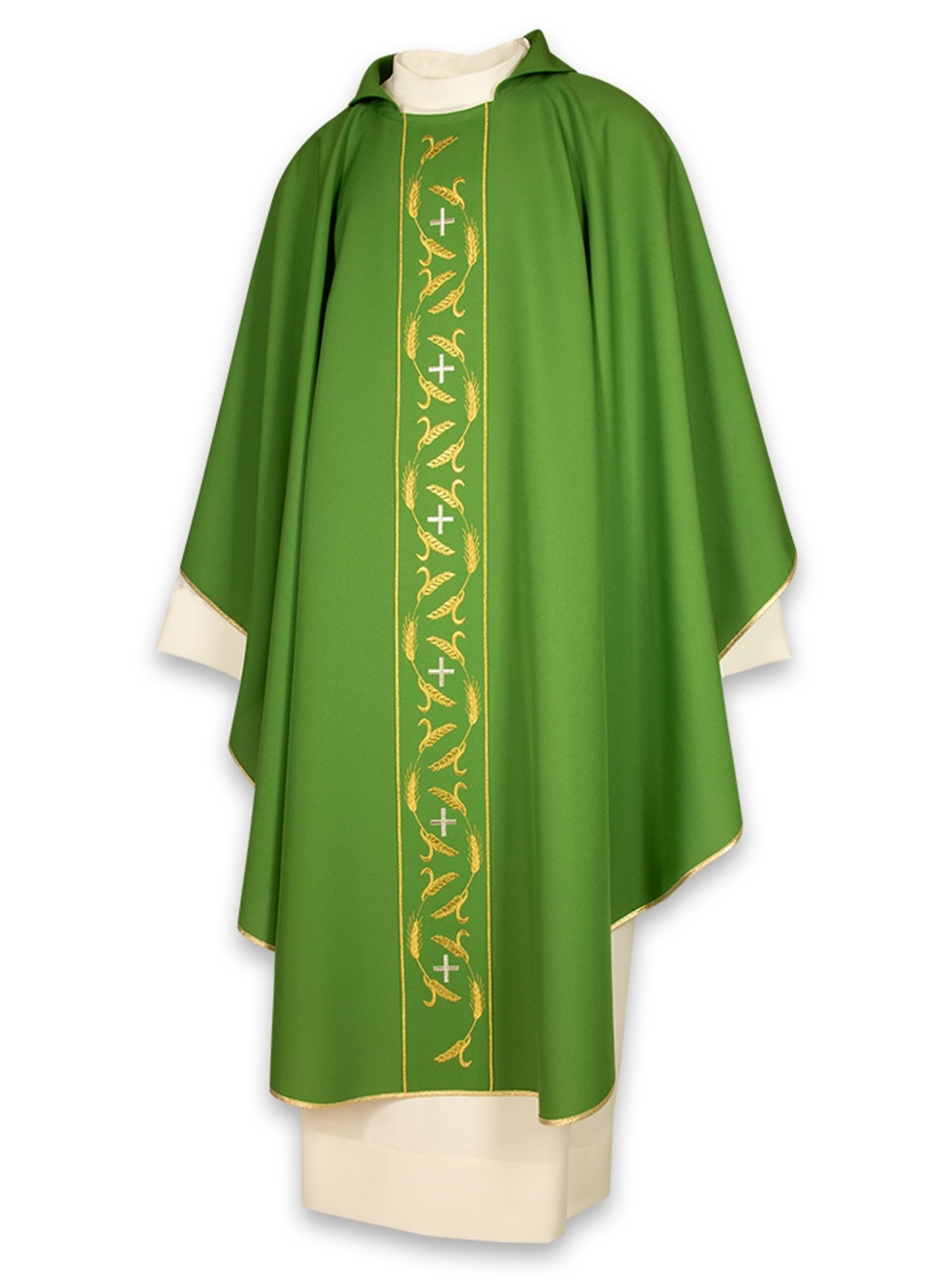 AR.PA.S. PARAMENTI Casula ricamo giro di spighe