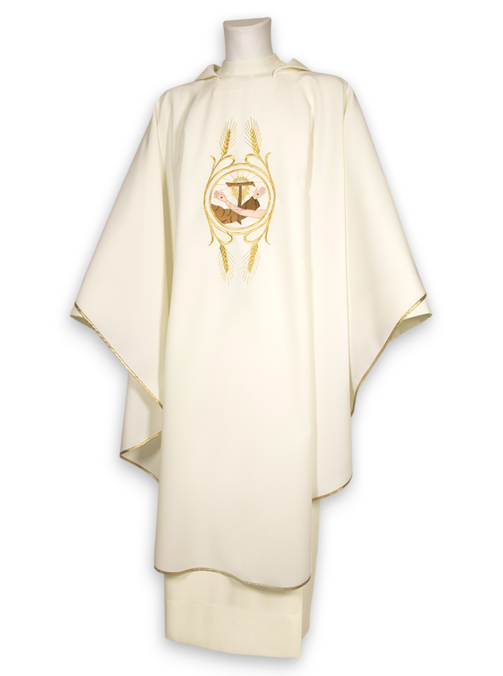 AR.PA.S. PARAMENTI Casula ricamo stemma francescano