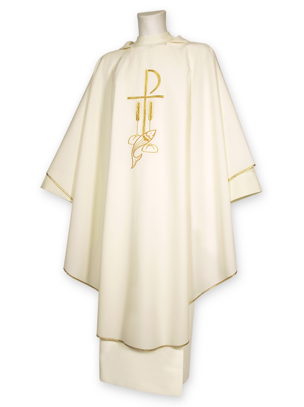 AR.PA.S. PARAMENTI Casula ricamo pesci