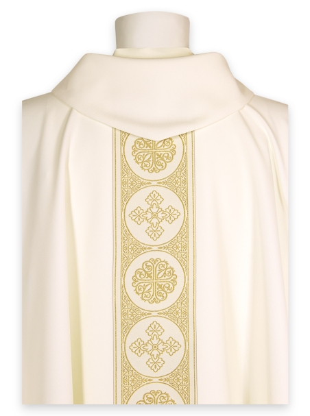 AR.PA.S. PARAMENTI Casula bordo oro croci