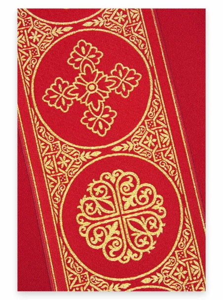 AR.PA.S. PARAMENTI Casula bordo oro croci