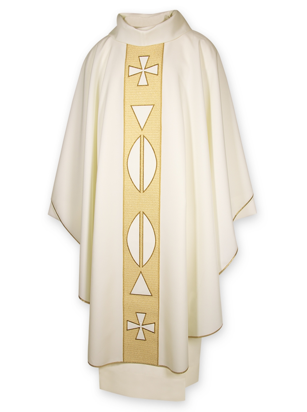 AR.PA.S. PARAMENTI Casula ricamo rete oro a sbalzo