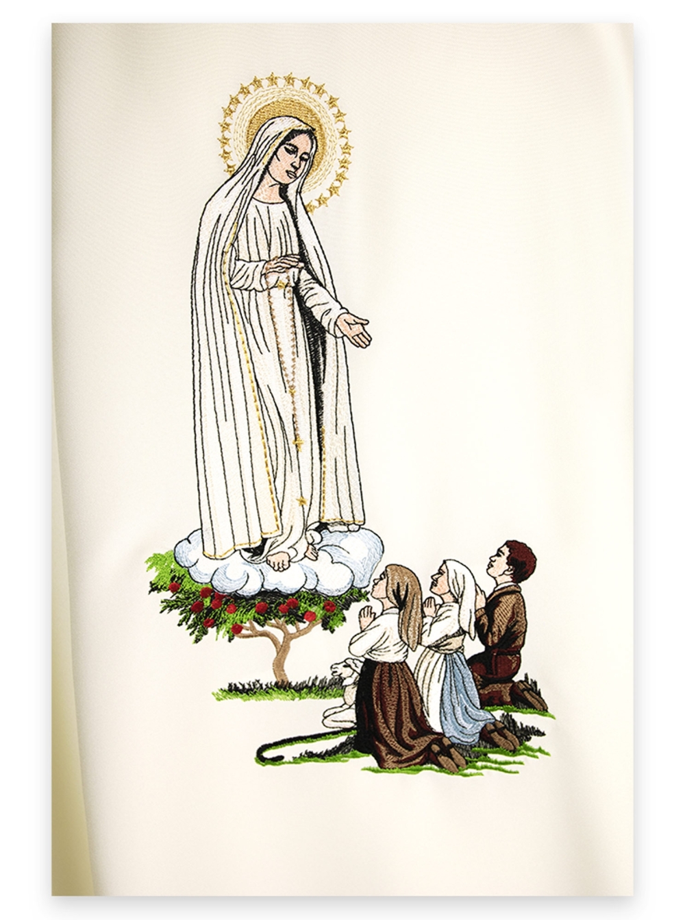 AR.PA.S. PARAMENTI Casula ricamo Madonna di Fatima